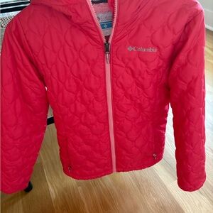 Columbia Kids Puffer Jacket - Bright pink